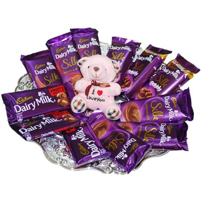 "Birthday Choco Basket - code VB18 - Click here to View more details about this Product